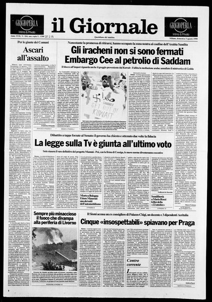 Il giornale : quotidiano del mattino